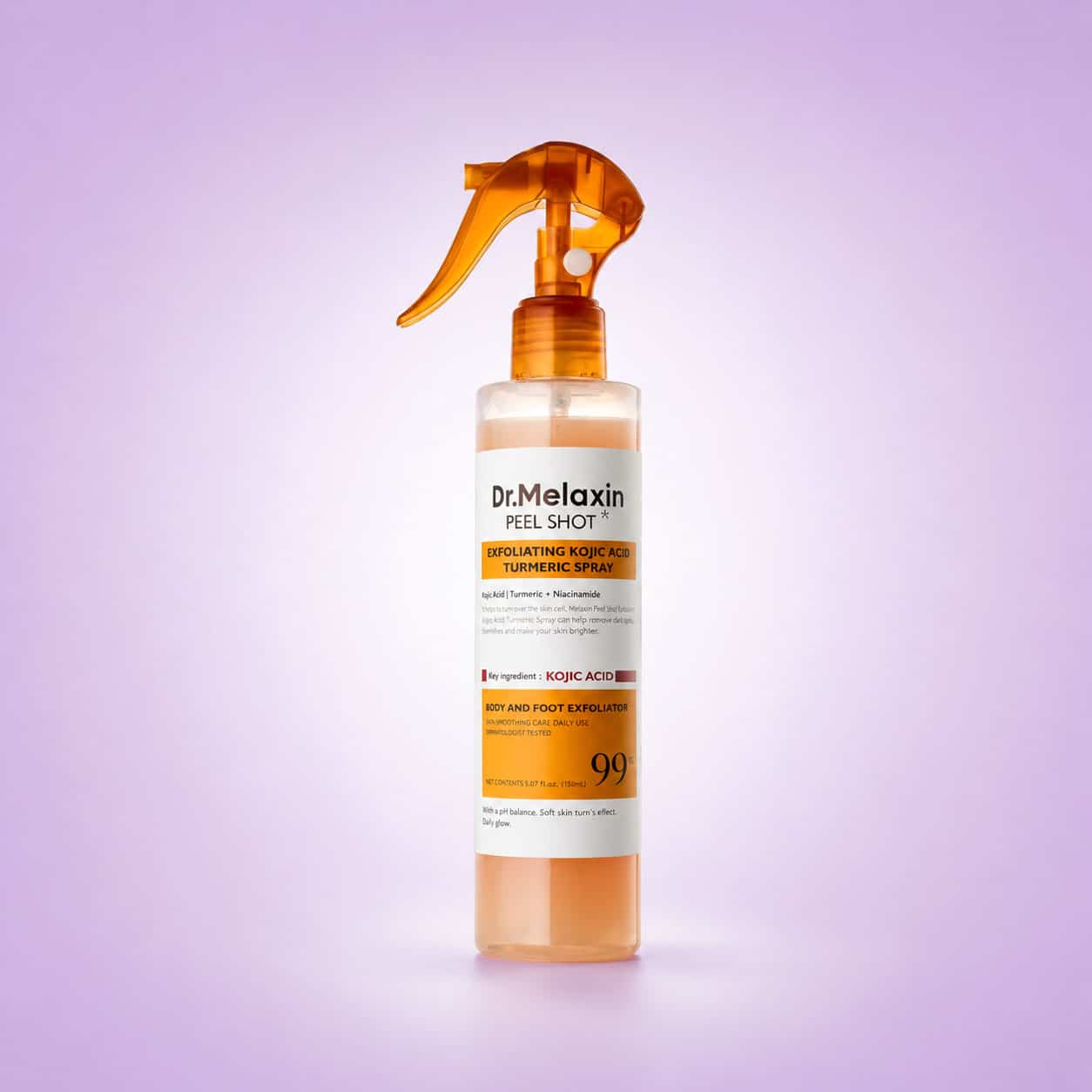 اسپری پیل‌شات کراتین کر دکتر ملاکسین Dr.Melaxin Peel Shot Keratin Care Kojic Acid Turmeric Spray