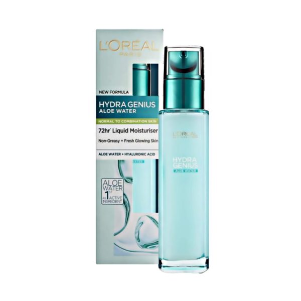 لورآل آبرسان آلوئه‌ورا مناسب پوست نرمال تا مختلط L'Oréal Paris Hydra Genius Aloe Water