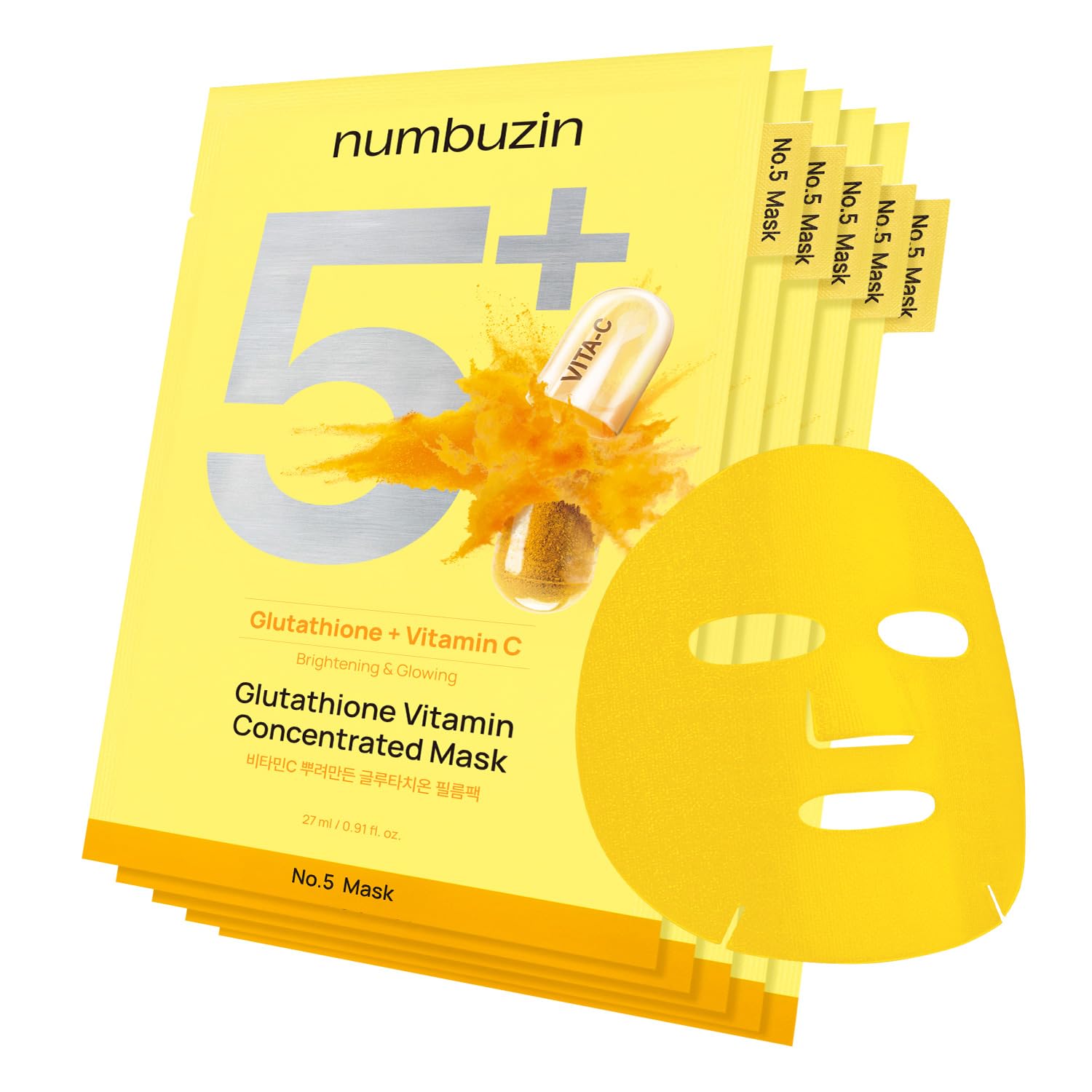 ماسک ویتامین سی نامبوزین Numbuzin Vitamin C Mask