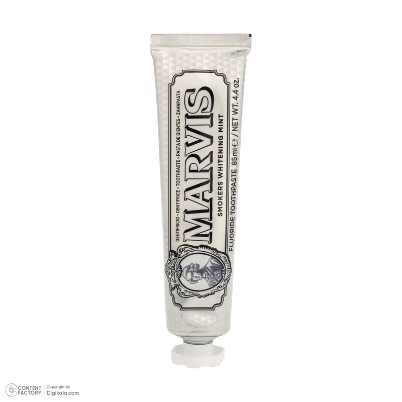 خمیردندان سفیدکننده مارویس طوسی Smokers Whitening Mint