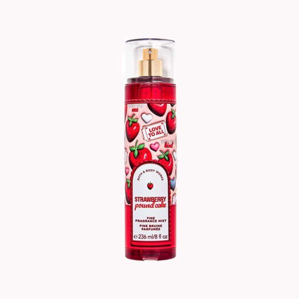 بادی اسپلش ویکتوریا سیکرت استرابری پاند کیک اورجینال Victoria’s Secret Strawberry Pound Cake