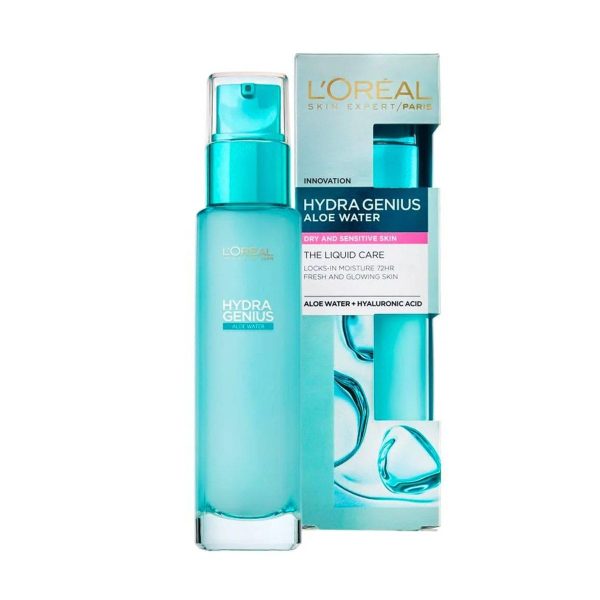 لورآل آبرسان آلوئه‌ورا مناسب پوست خشک و حساس L'Oréal Paris Hydra Genius Aloe Water