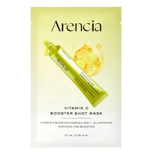 ماسک صورت ارنسیا ویتامین C بوستر شات  Arencia Vitamin C Booster Shot Mask