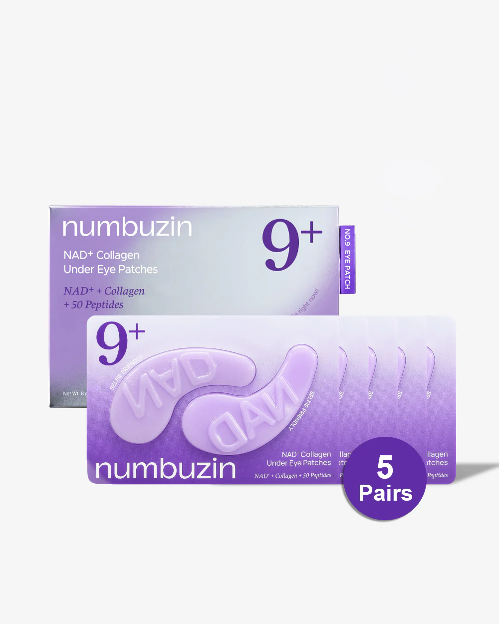 ماسک دور چشم نامبوزین No.9 NAD Bio Lifting-Glutathione Eye Patch